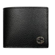 Portemonnee/Kaarthouder Gucci , Black , Heren