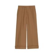 Op maat gemaakte verkorte broek Gucci , Brown , Dames