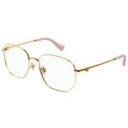 Mini Running Geometrisch Metalen Frame Gucci , Yellow , Unisex