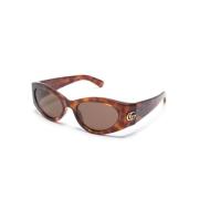 Gg1401S 002 Zonnebril Gucci , Brown , Dames