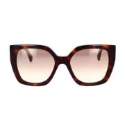 Zonnebril Gucci , Brown , Dames