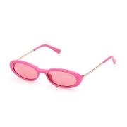 Hoogwaardige zonnebril voor een glamoureuze uitstraling Guess , Pink ,...