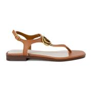 Zomerse Stijl Upgrade: Dames Sandalen met Hak Guess , Brown , Dames