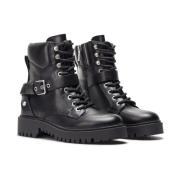 Veterschoenen van Leer Guess , Black , Dames