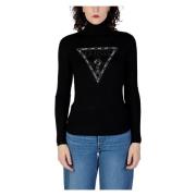 Warm en stijlvol LS TN Gisele Logo Coltrui Guess , Black , Dames