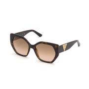 Stijlvolle zonnebril voor dames Guess , Brown , Dames