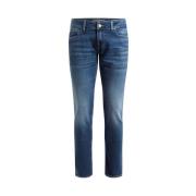 Upgrade Skinny Fit Denim Guess , Blue , Heren