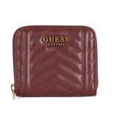 Gewatteerde Kleine Portemonnee Guess , Red , Dames