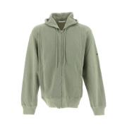 Gebreide Jsy Hoodie Zwaar Helmut Lang , Green , Heren