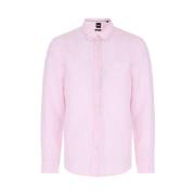 Casual overhemd Hugo Boss , Pink , Heren