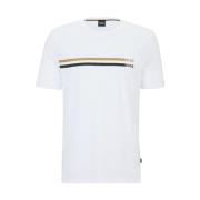 T-Shirts Hugo Boss , White , Heren