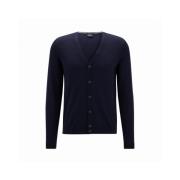 Cardigan Hugo Boss , Blue , Heren