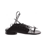 Flat Sandals Ixos , Black , Dames