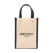 Tote Bags Jimmy Choo , Beige , Dames