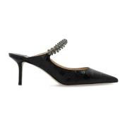 Zwarte Krokodillenhuid Kristalversierde Pumps Jimmy Choo , Black , Dam...