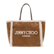 Avenue shopper tas Jimmy Choo , Brown , Dames