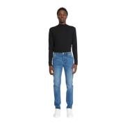 Slim-fit Jeans Upgrade John Richmond , Blue , Heren