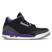 Retro Sneakers voor Heren Jordan , Black , Heren