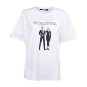 Avatar T-shirt in het wit Karl Lagerfeld , White , Dames