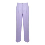 Trousers Karl Lagerfeld , Purple , Dames