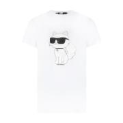 T-Shirt Karl Lagerfeld , White , Dames