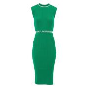 Midi Dresses Karl Lagerfeld , Green , Dames