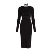 Midi Dresses Karl Lagerfeld , Black , Dames