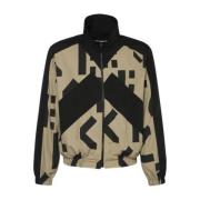 Monogram Patchwork Rits Sweatshirt Kenzo , Black , Heren