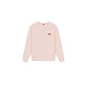 Streetwear Logo Sweatshirt Kenzo , Pink , Heren