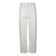 Gebleekte Wortel Fit Jeans Kenzo , White , Dames