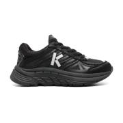 Zwarte Tech Runner Sneakers Kenzo , Black , Dames