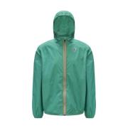 3.0 Claude Lichtgewicht Jas K-Way , Green , Unisex