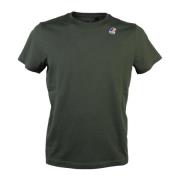 T-Shirt Petrol Groen K-Way , Green , Heren