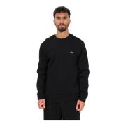 Zwarte Croc Style Sweater Lacoste , Black , Heren