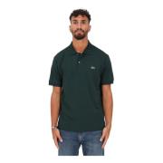 Groene T-shirts en Polos met Krokodillenlogo Lacoste , Green , Heren