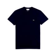 Klassiek T-Shirt Lacoste , Blue , Heren