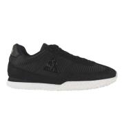 Hardloopsneakers met Suède Inzetstukken le coq sportif , Black , Dames