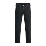 Straight Jeans Levi's , Black , Heren