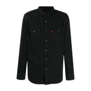 Normaal Overhemd Levi's , Black , Heren