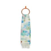 Bloemen Mohair Wol Sjaal Loewe , Gray , Dames