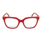 Stijlvolle Cat Eye Bril Marc Jacobs , Red , Dames