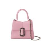Leather handbags Marc Jacobs , Pink , Unisex