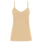 Mouwloze Top Max Mara , Beige , Dames