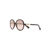 Mm0065 52G Zonnebril Max Mara , Brown , Dames