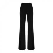 Stijlvolle Flare Broek Max Mara , Black , Dames