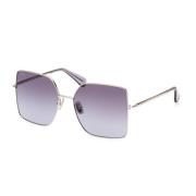 Stijlvolle zonnebril voor dames Mm0062-H Design6 Max Mara , Black , Da...