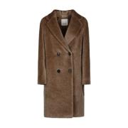 Kameel Teddybeer Jas Max Mara , Brown , Dames