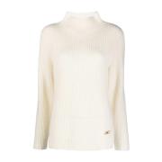 Wollen Half-Neck Sweaters Michael Kors , White , Dames