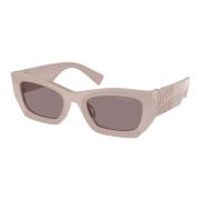 Sungles SMU 09Ws Miu Miu , Pink , Dames