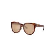 Bruin/Havana Zonnebril Miu Miu , Brown , Dames